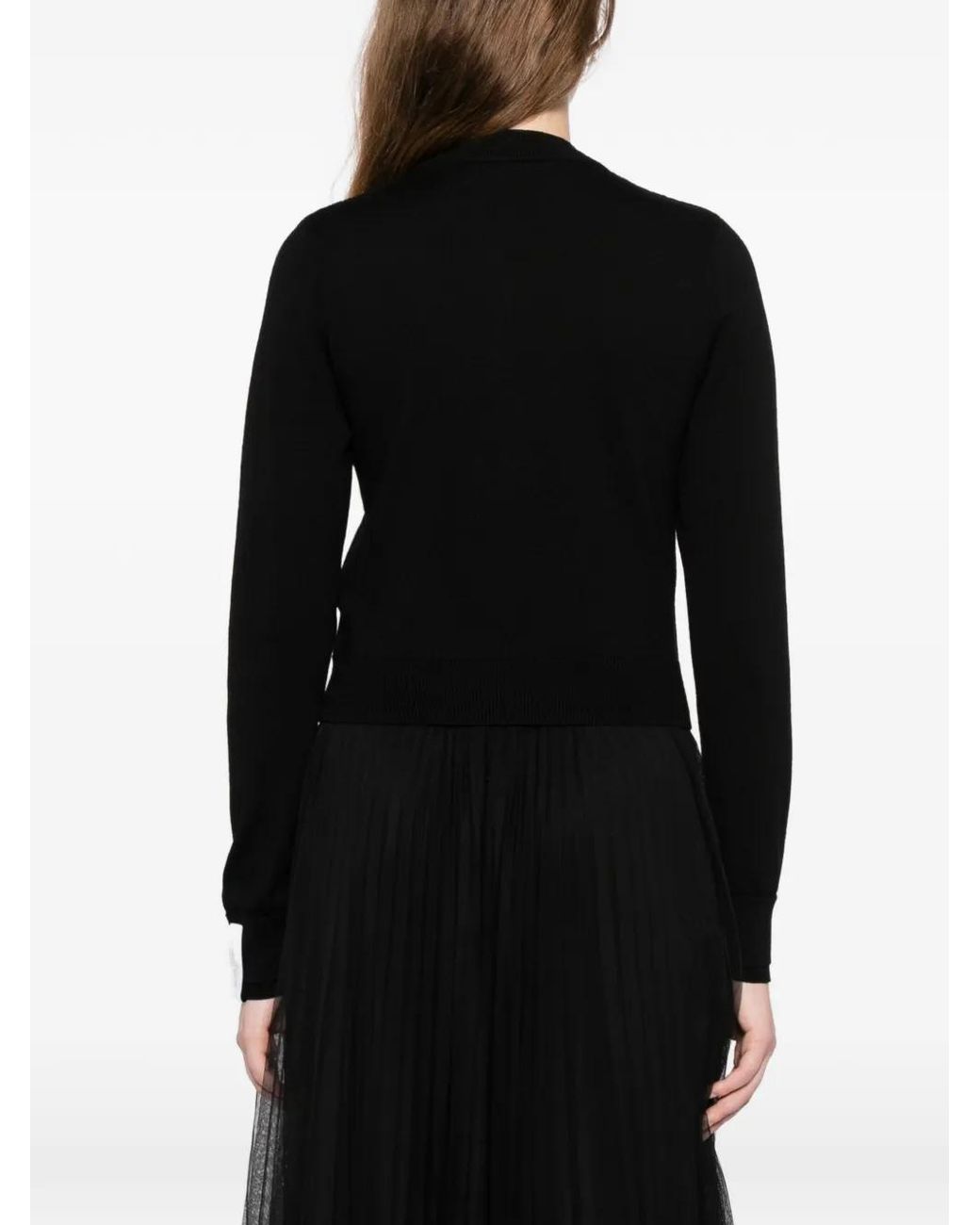 ROKH Black Layered Cardigan