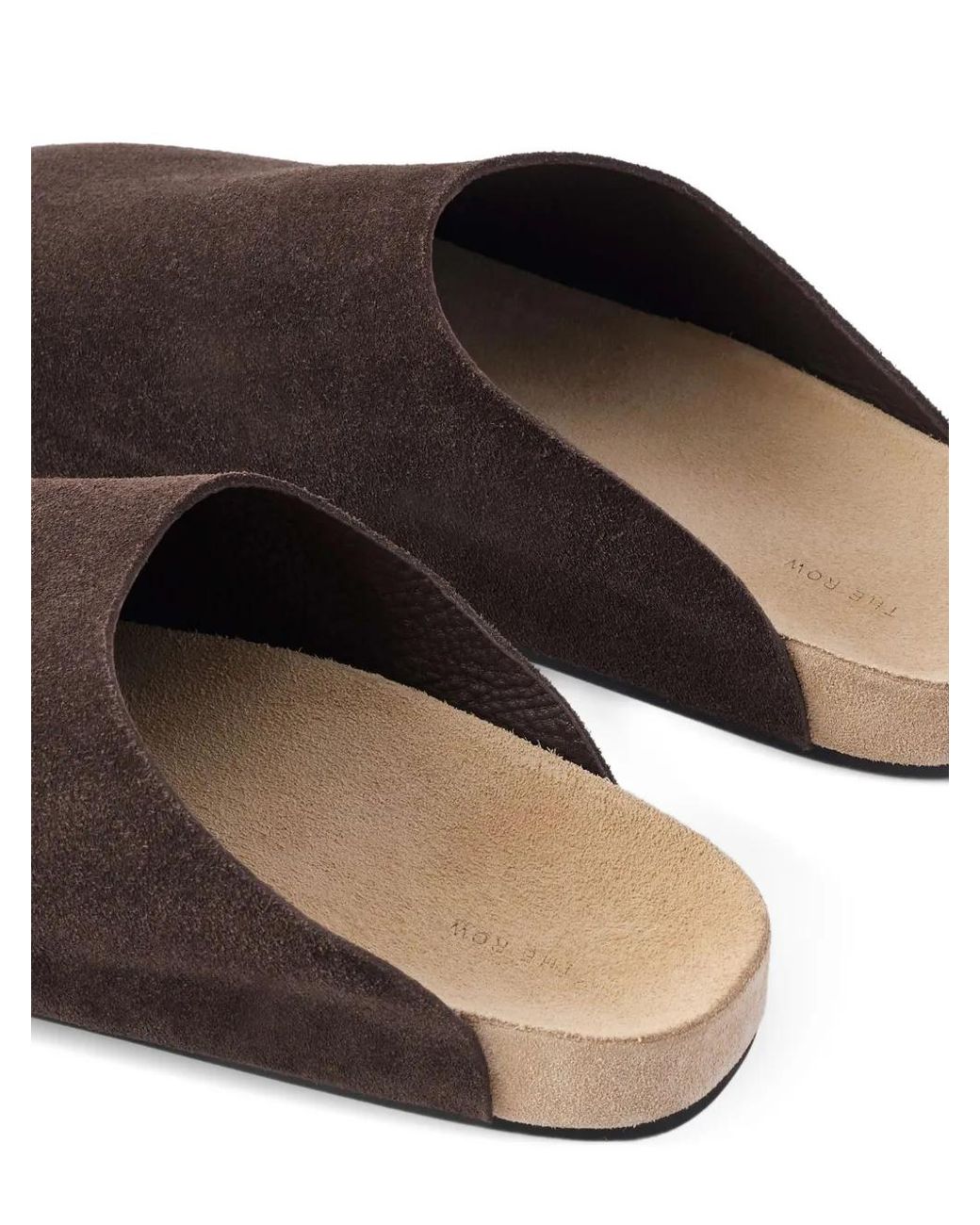 The Row Brown Hudson Two Slip-Ons
