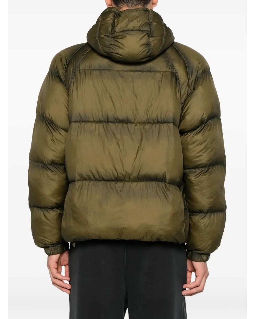 Plumífero Translucent Con Capucha Represent de hombre de color Green