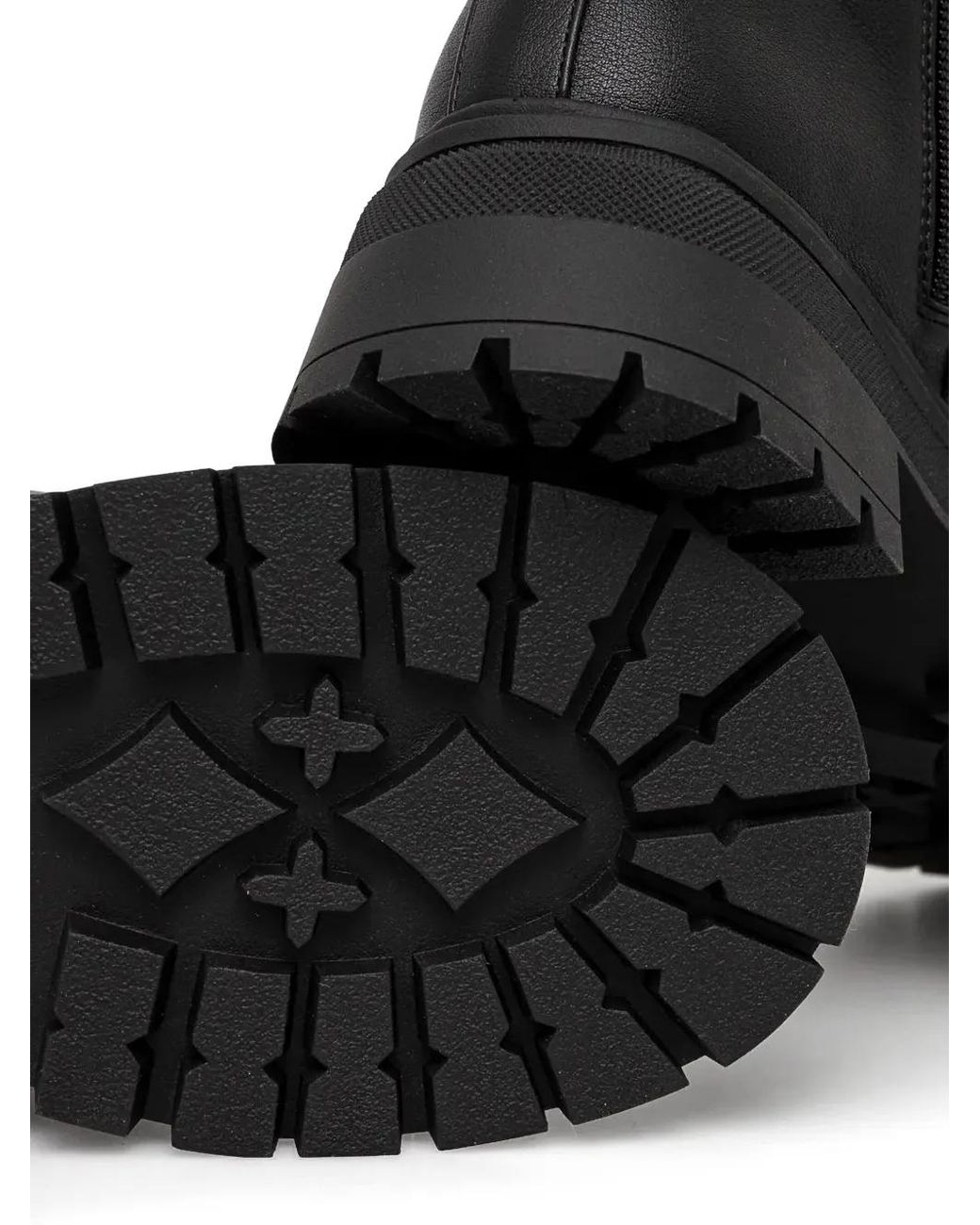 Twinset Black Leather Boots