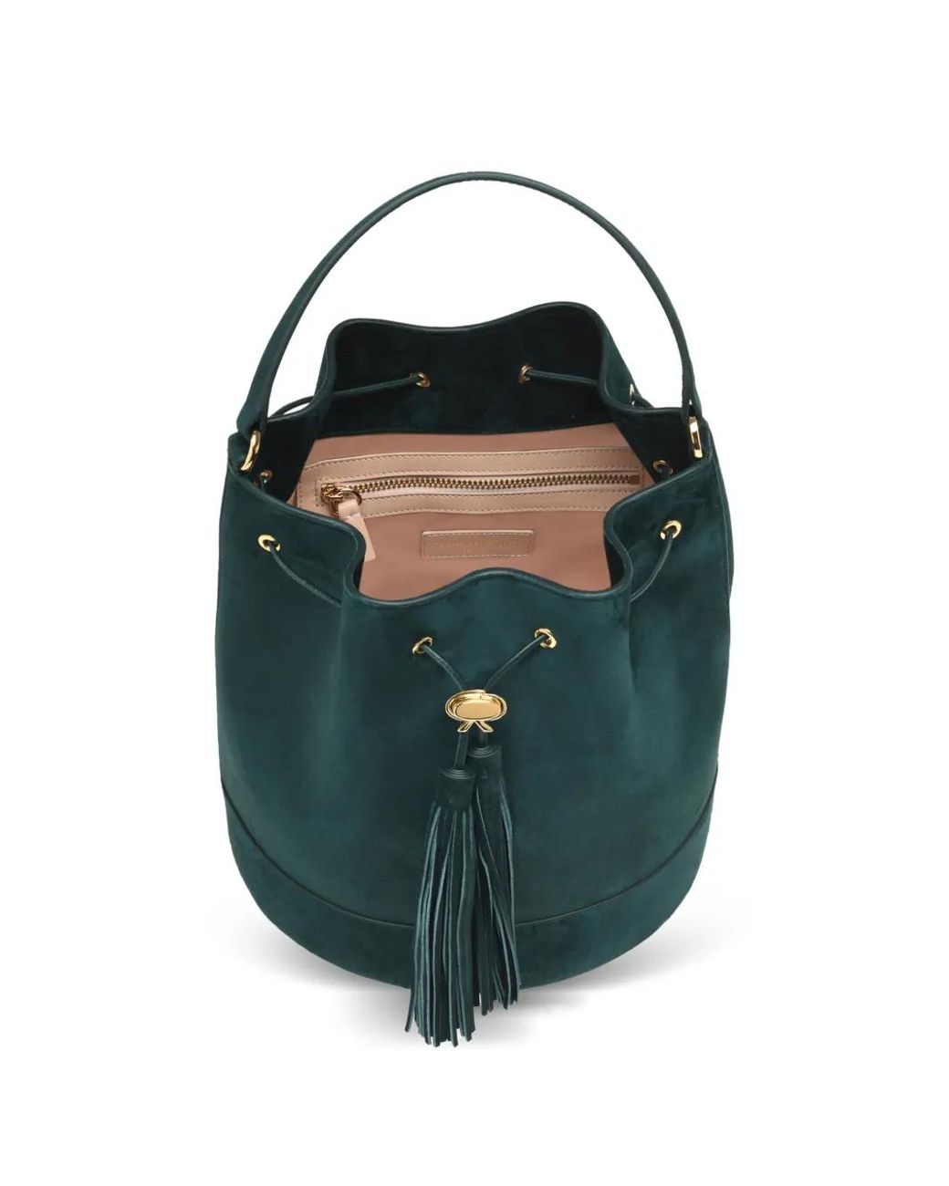 Gianvito Rossi Blue Sienna 22 Bucket Bag