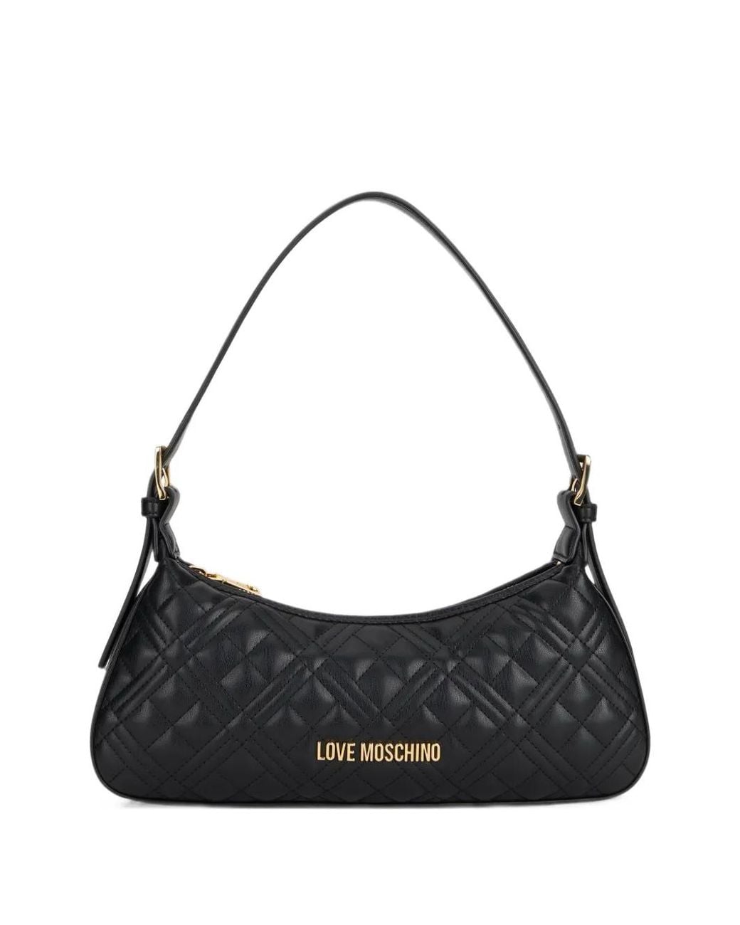Love Moschino Black Quilted Shoulder Bag