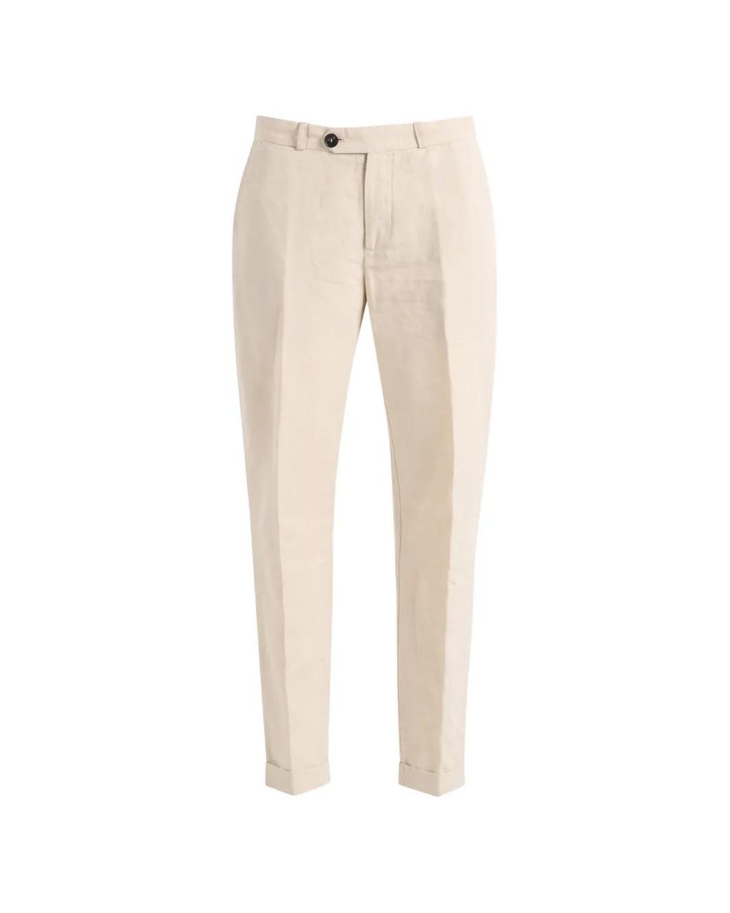 Rrd Natural Logo-Patch Straight-Leg Trousers for men