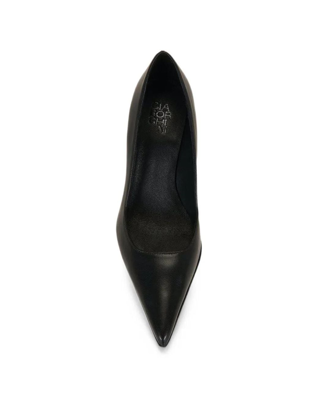 Gia Borghini Black Monserrat Pointed-Toe Pumps