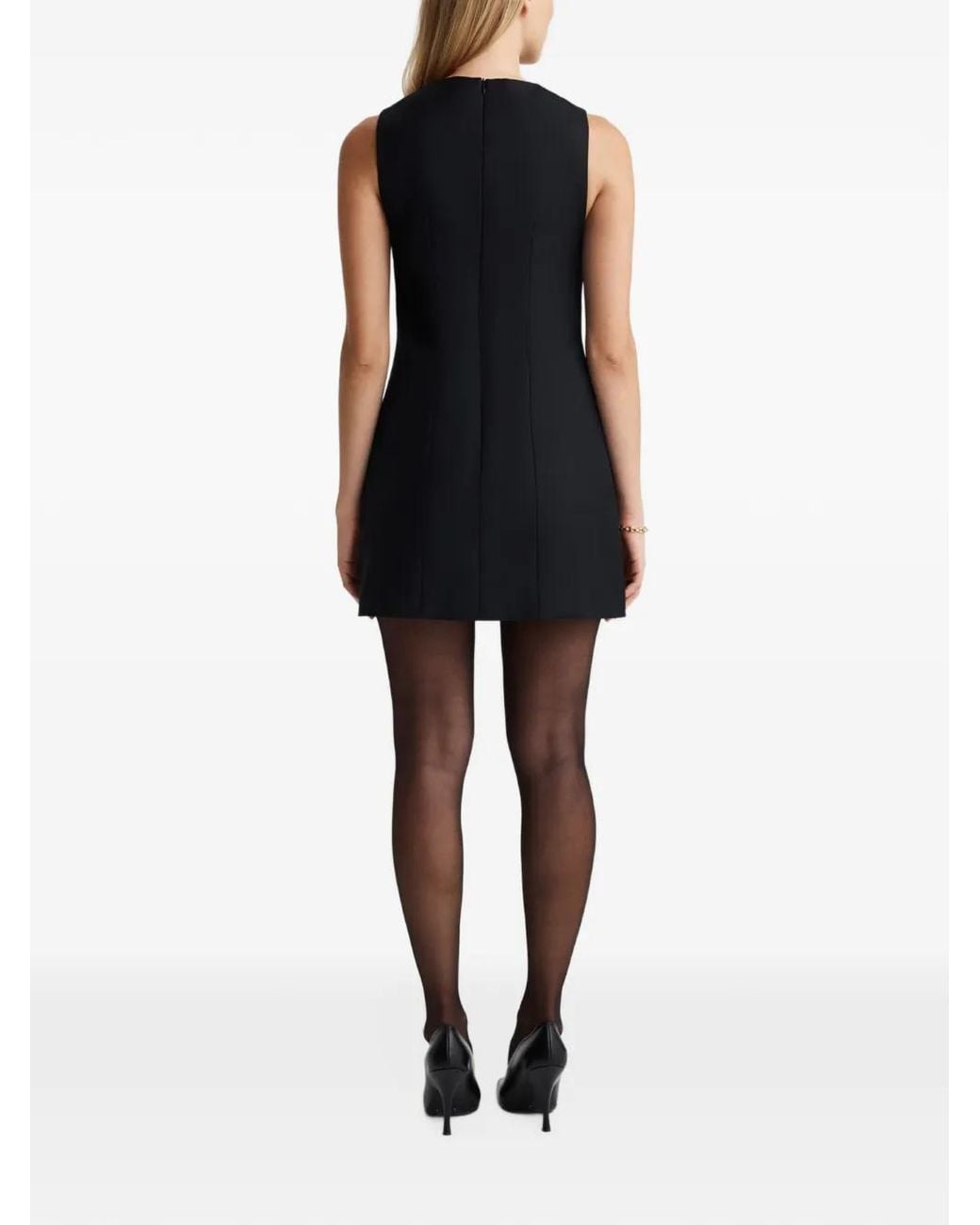 Anna Quan Black Yasmin Sleeveless Mini Dress