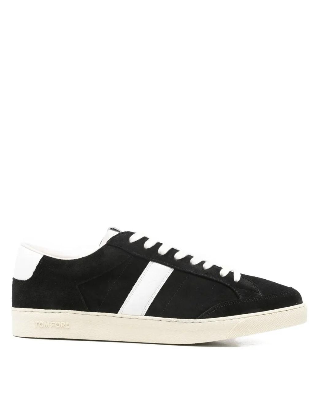 Tom Ford Black Suede Sneakers for men