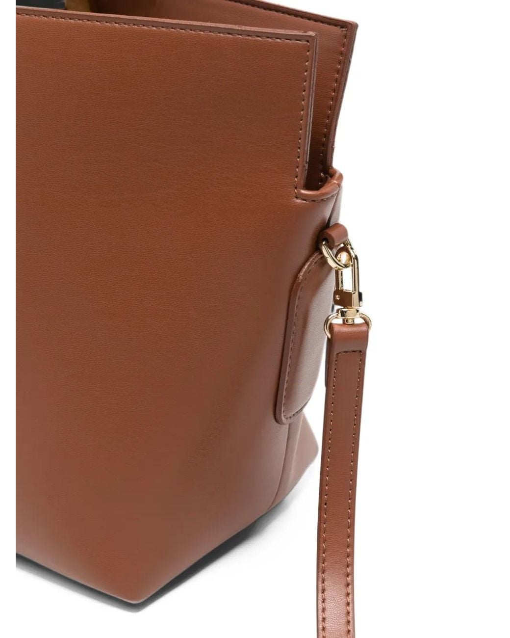 THEMOIRÈ Brown Zoe Small Clutch Bag
