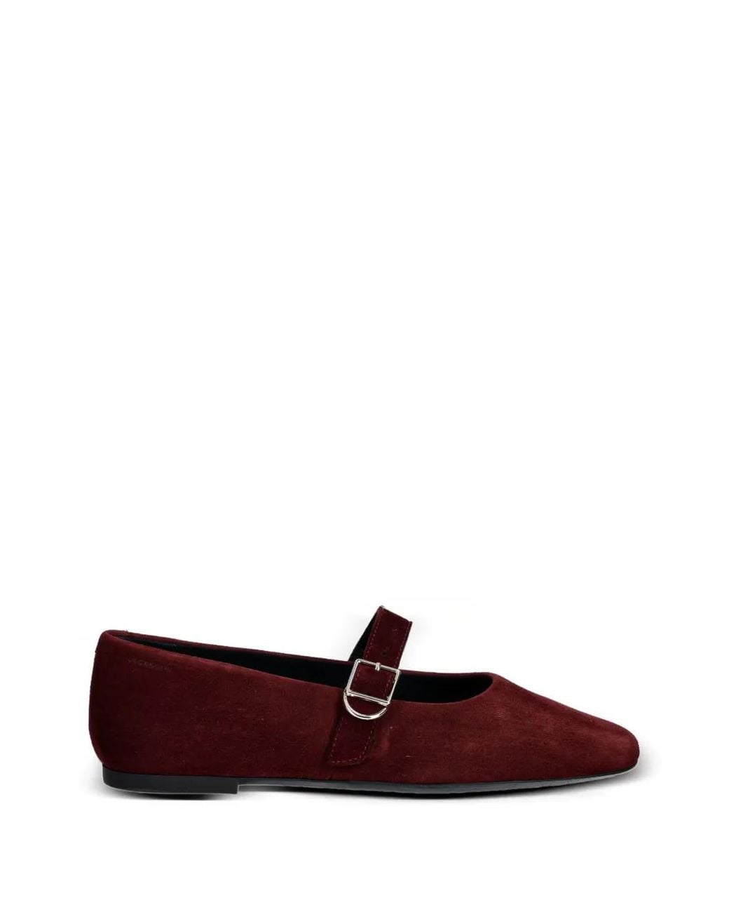 Vagabond Red Jolin Suede Ballet Flats