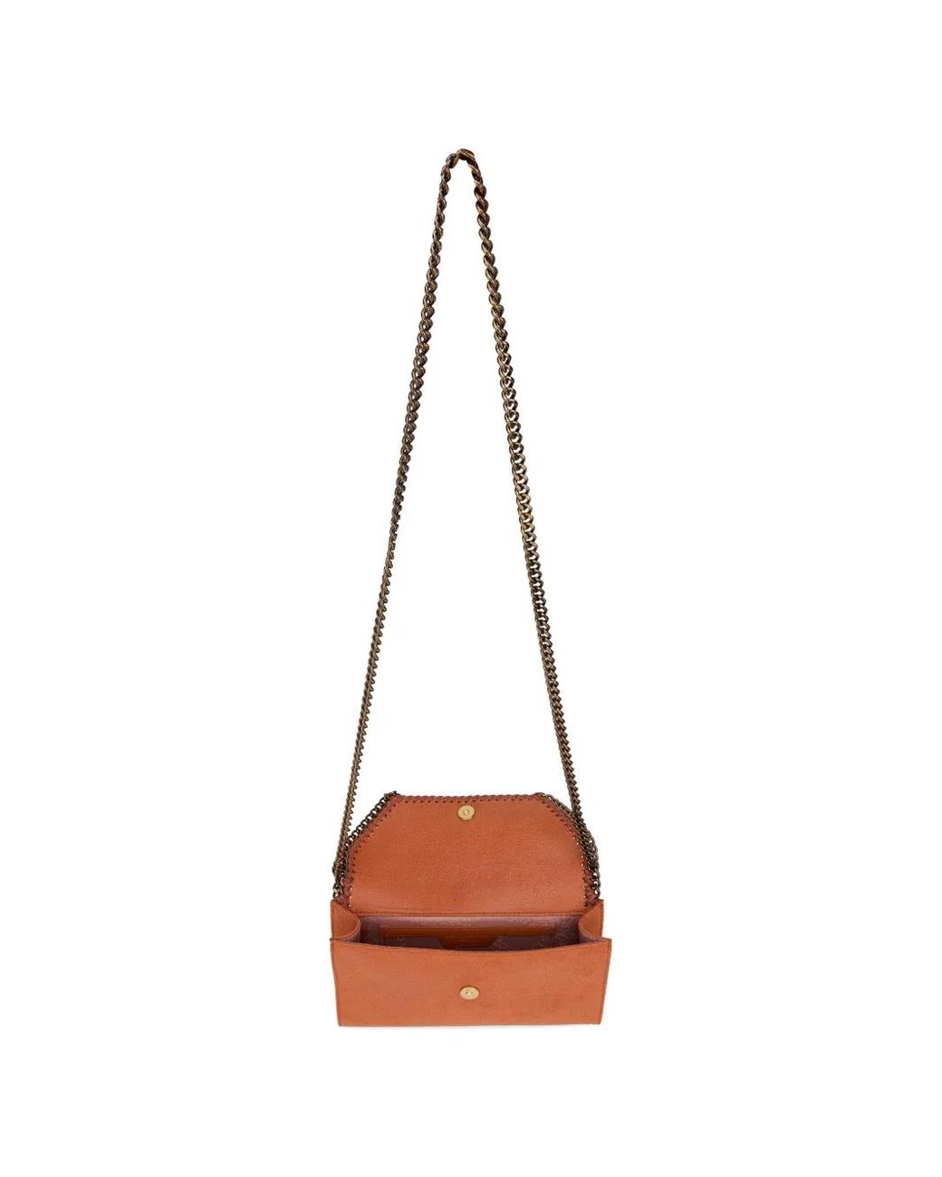 Stella McCartney White Sac Porté Épaule Falabella À Point De Surjet