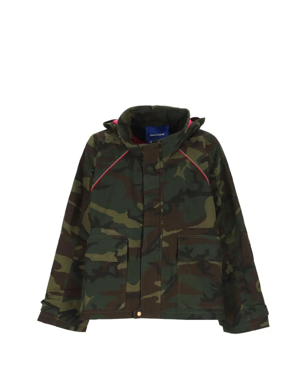 DAGGER Green Veste À Motif Camouflage