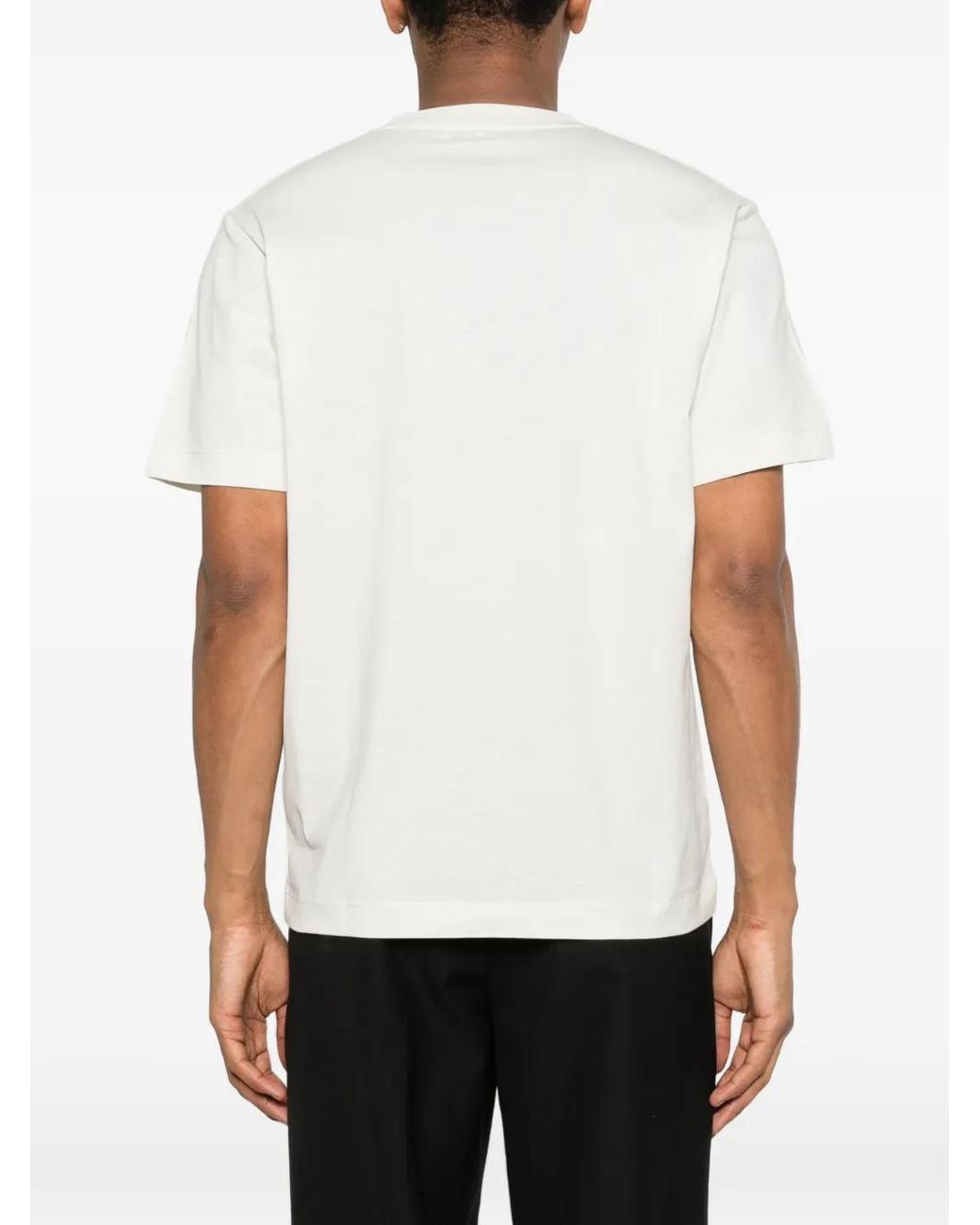 Etudes Studio White Embroidered T-Shirt