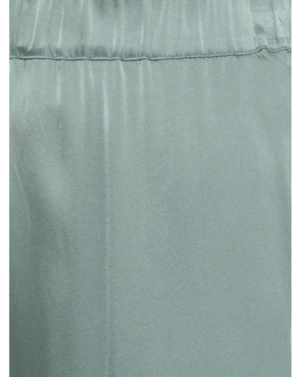 Kangra Green Elasticated-Waistband Trousers