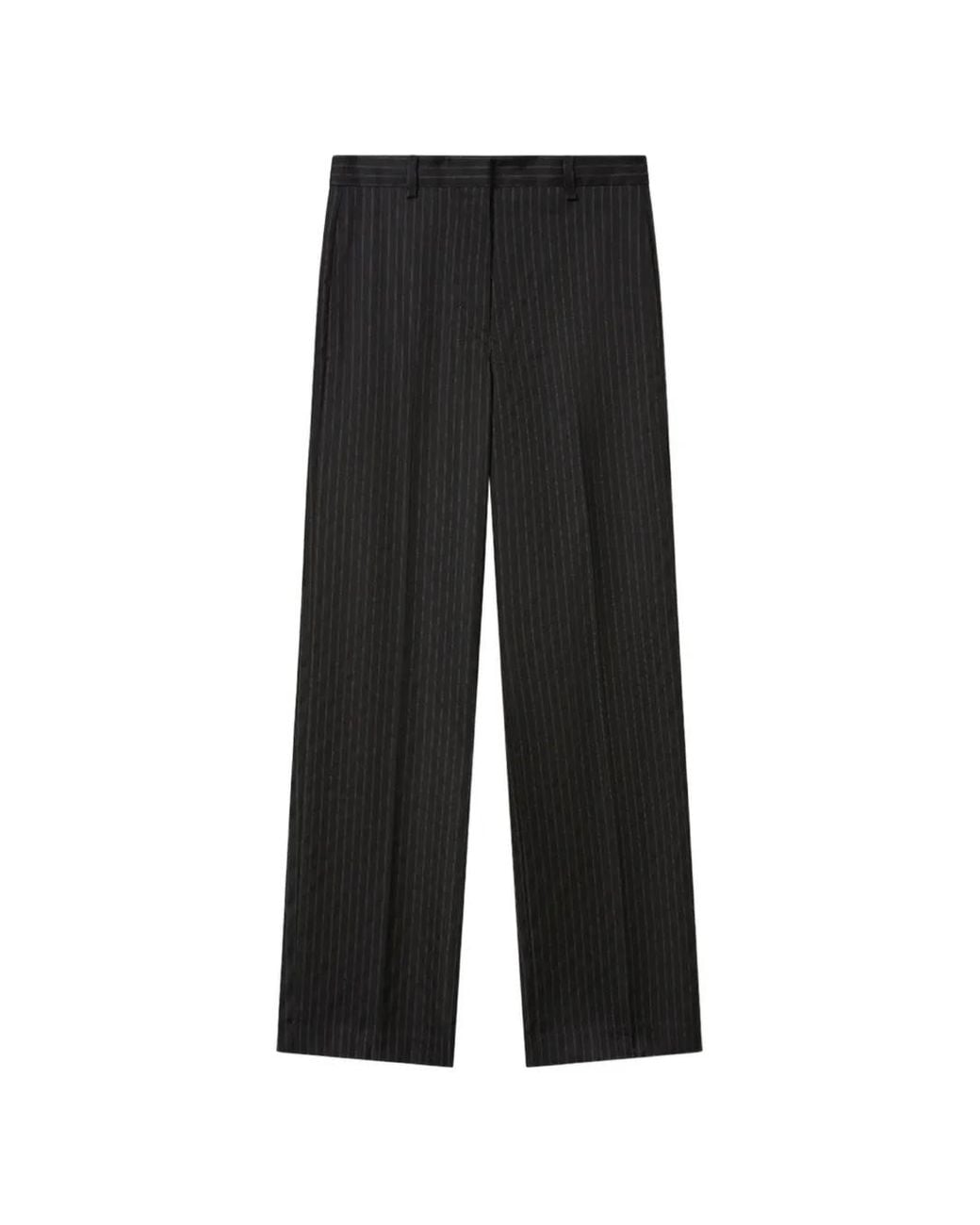 Isabel Marant Blue Noanda Wool Trousers