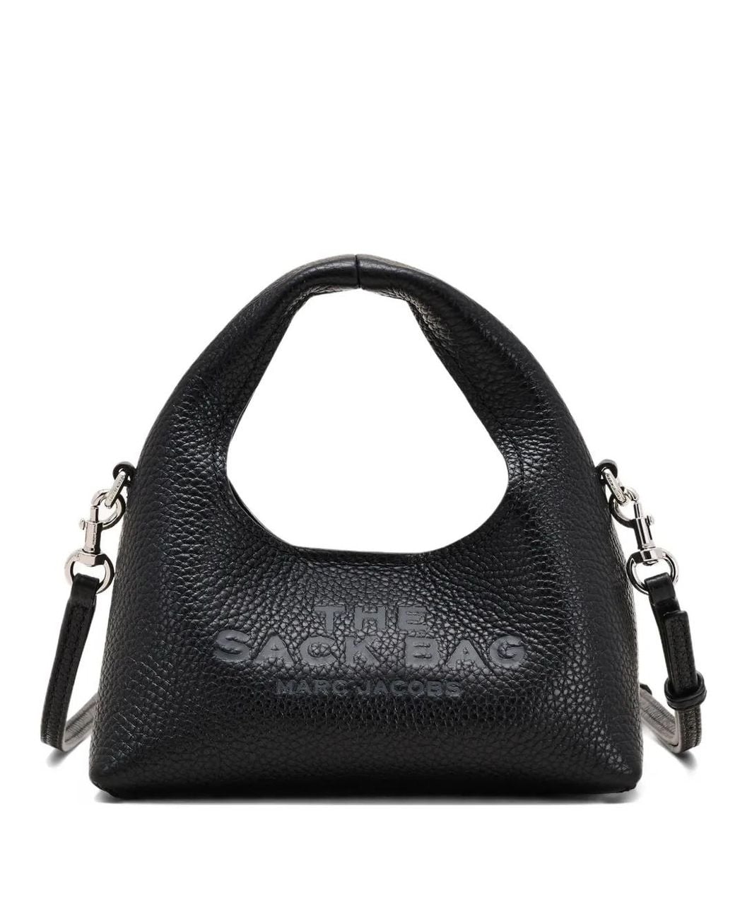 Marc Jacobs Black Micro The Sack Crossbody Bag