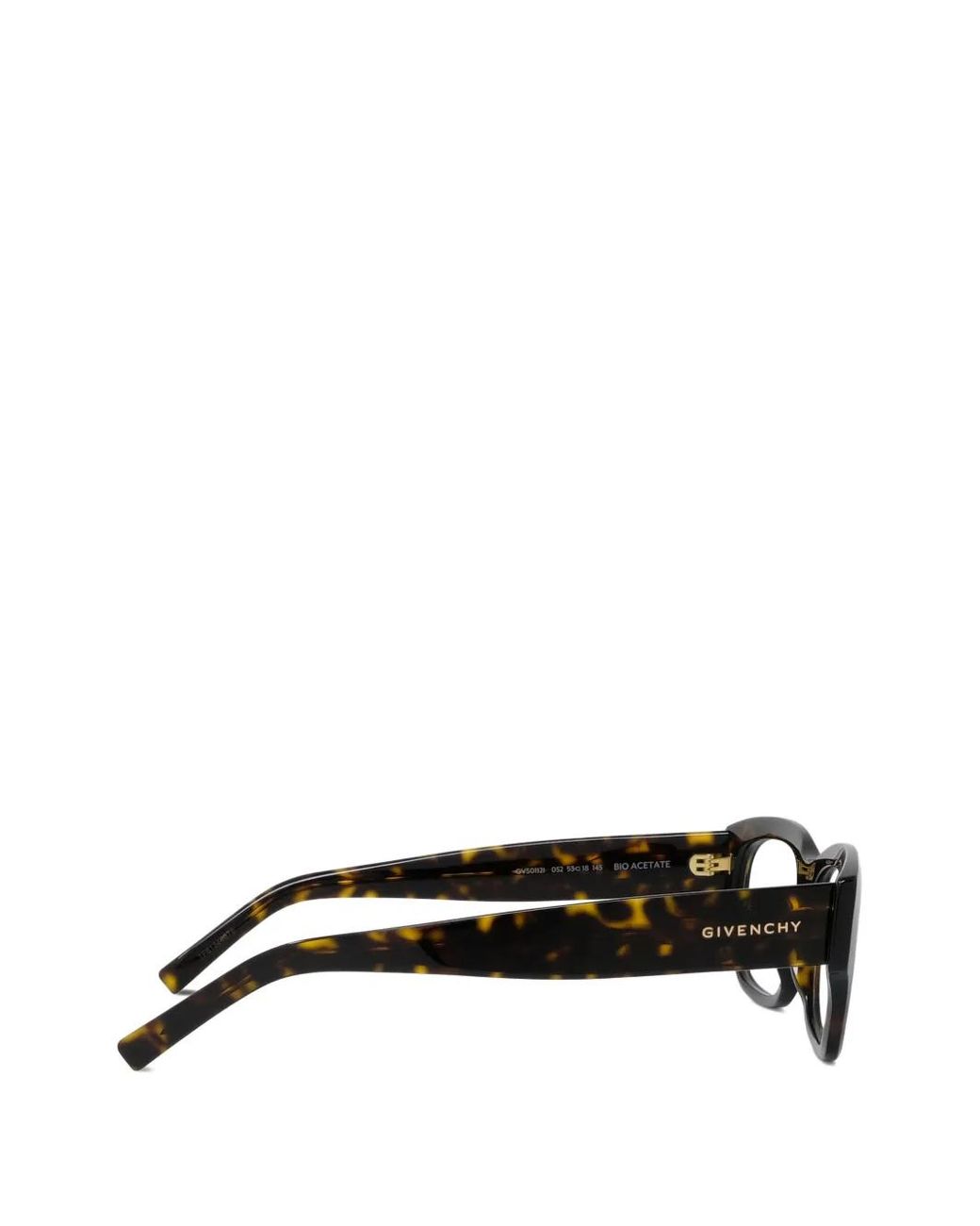 Givenchy Black Eckige Brille