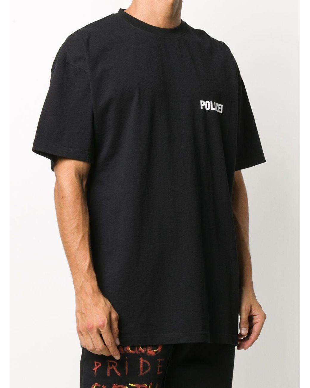 Druckfarben P2 POLIZEI T-Shirt Textilfarbe schwarz  oder marineblau versch 