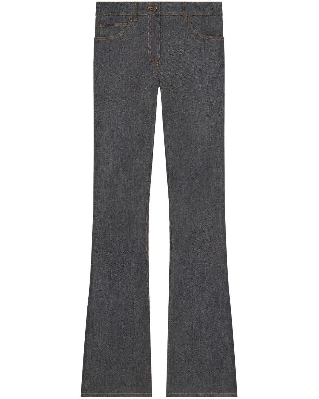 Courreges Gray Bootcut Jeans