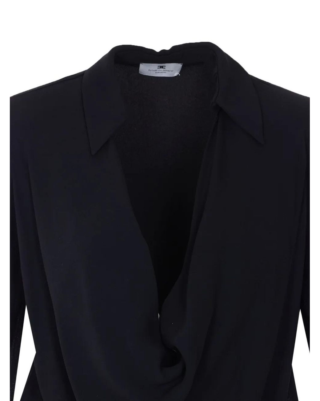 Elisabetta Franchi Blue Bodysuit