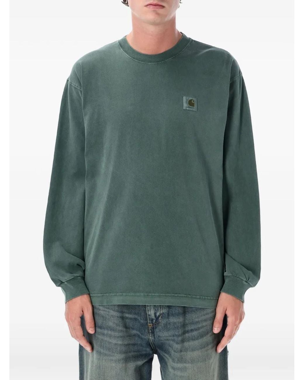 Carhartt Green Vista Long-Sleeve T-Shirt for men
