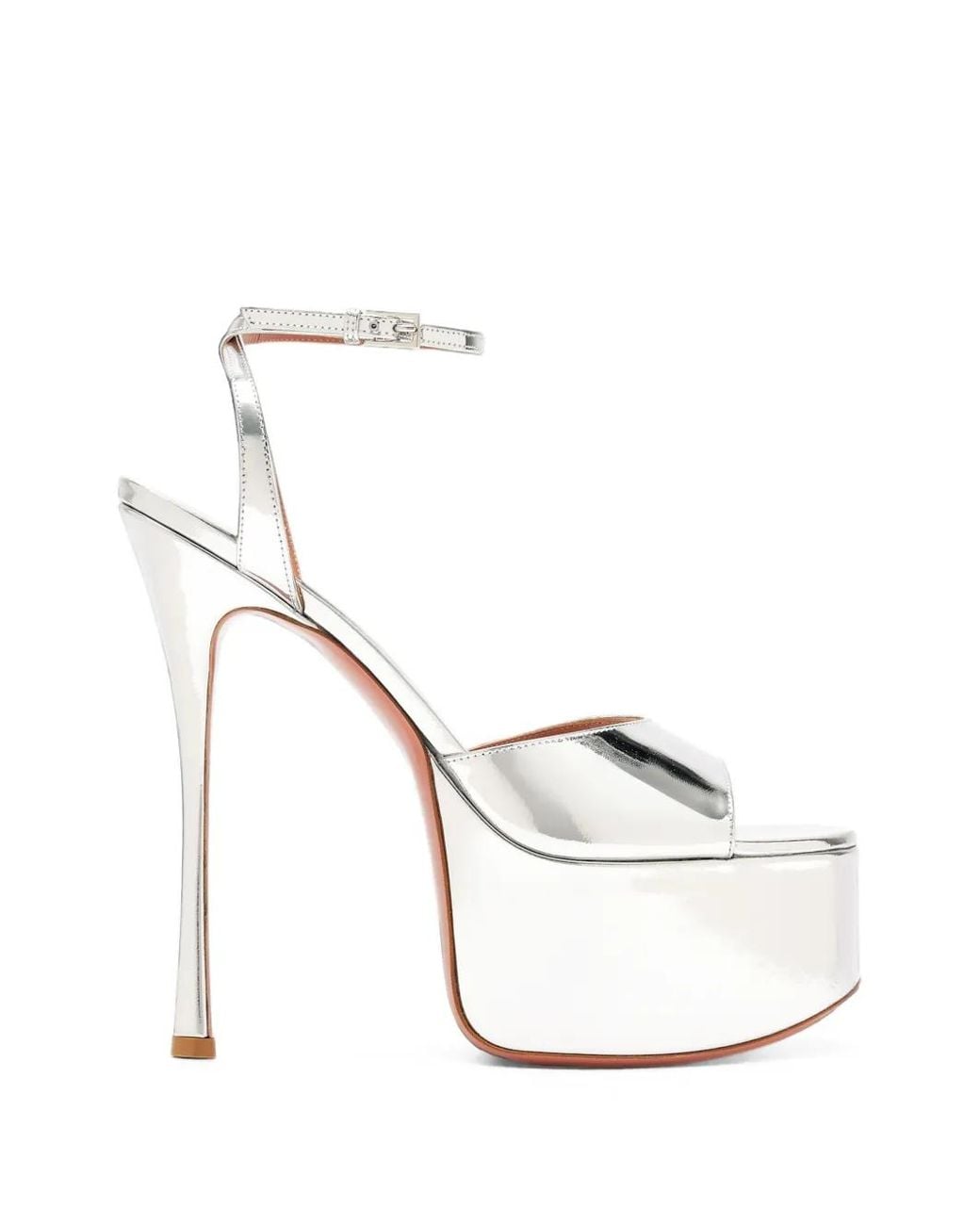 AMINA MUADDI White Aya Platform Sandals