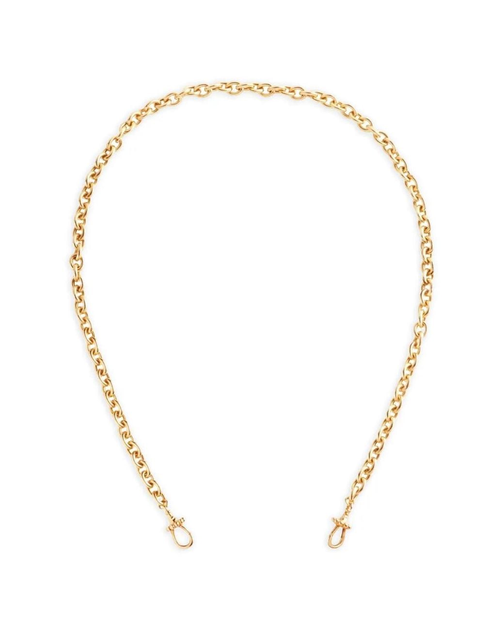 Marie Lichtenberg White Rosa Chain Necklace