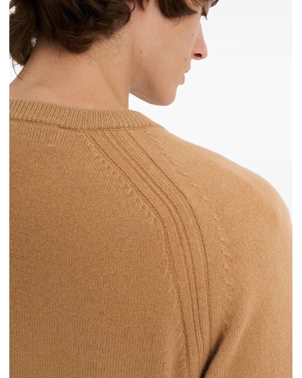 Pringle of Scotland Pullover mit V-Ausschnitt in Natural für Herren