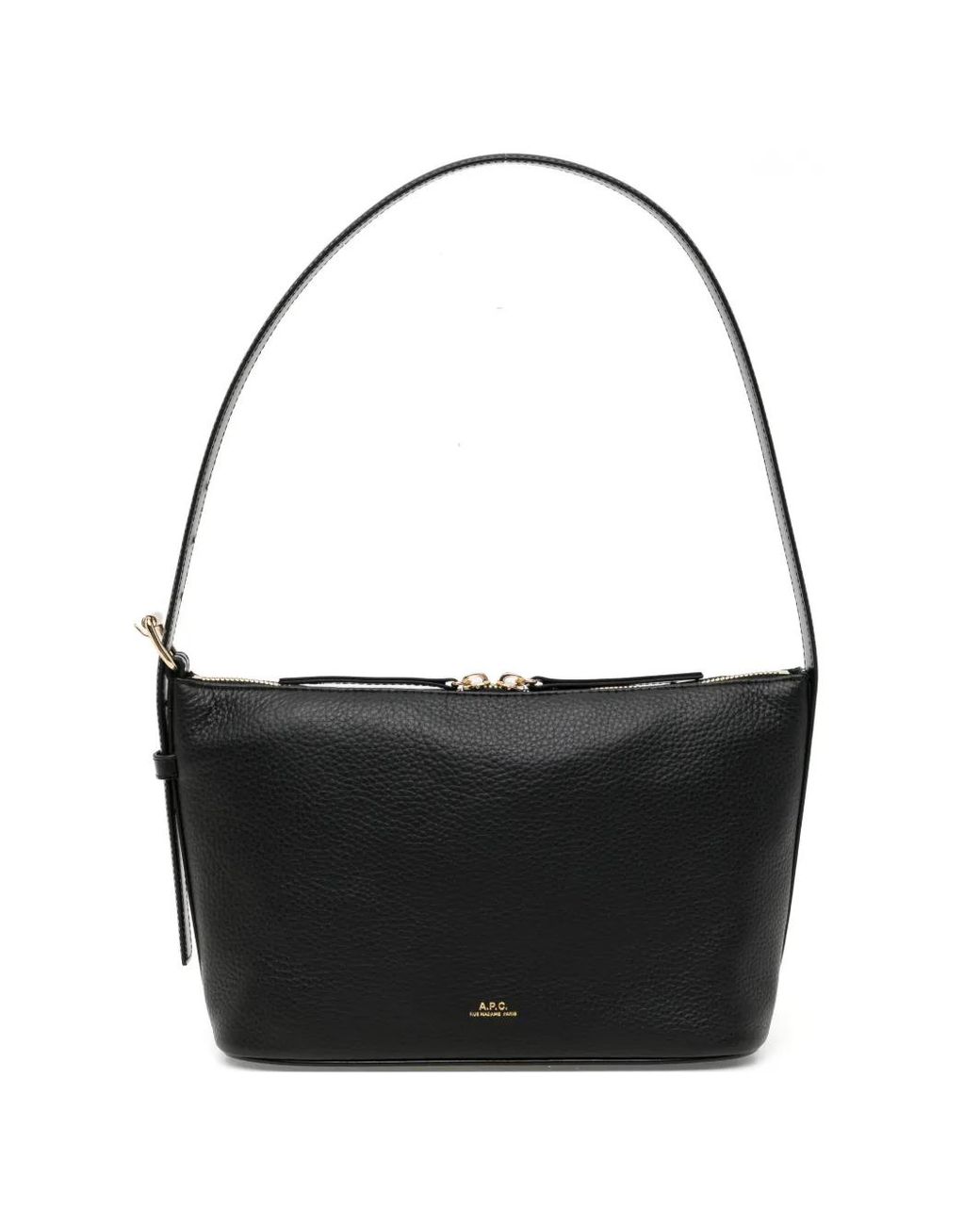 A.P.C. Black Sac Porté Épaule Vera