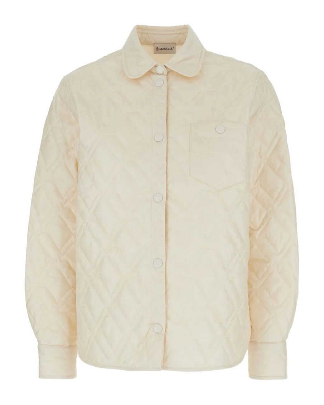Moncler Gewatteerd Jack in het White