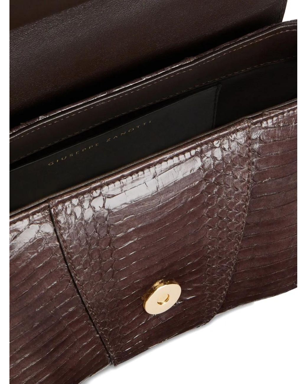 Giuseppe Zanotti Brown Gz Day And Night Shoulder Bag