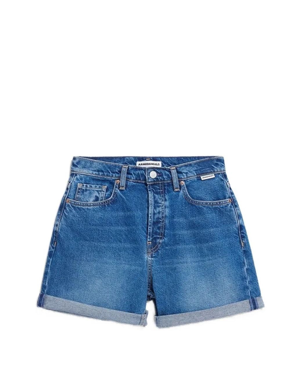ARMEDANGELS Blue Short Sheaari En Jean