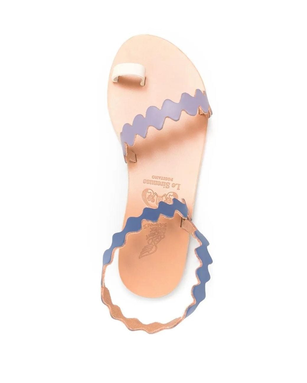 Ancient Greek Sandals Blue Eleftheria Onda Sandals