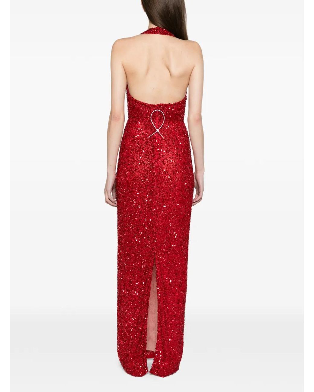 Rachel Gilbert Red Presley Gown