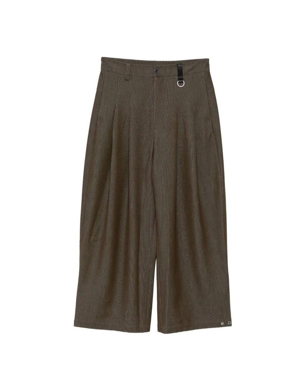TEAM WANG design Green Reset Wide-Leg Trousers