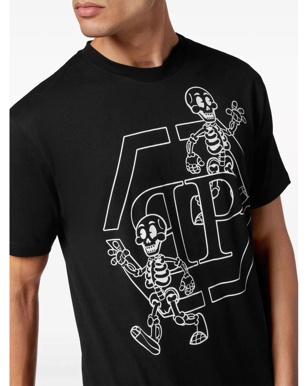 Philipp Plein Black T-shirt for men