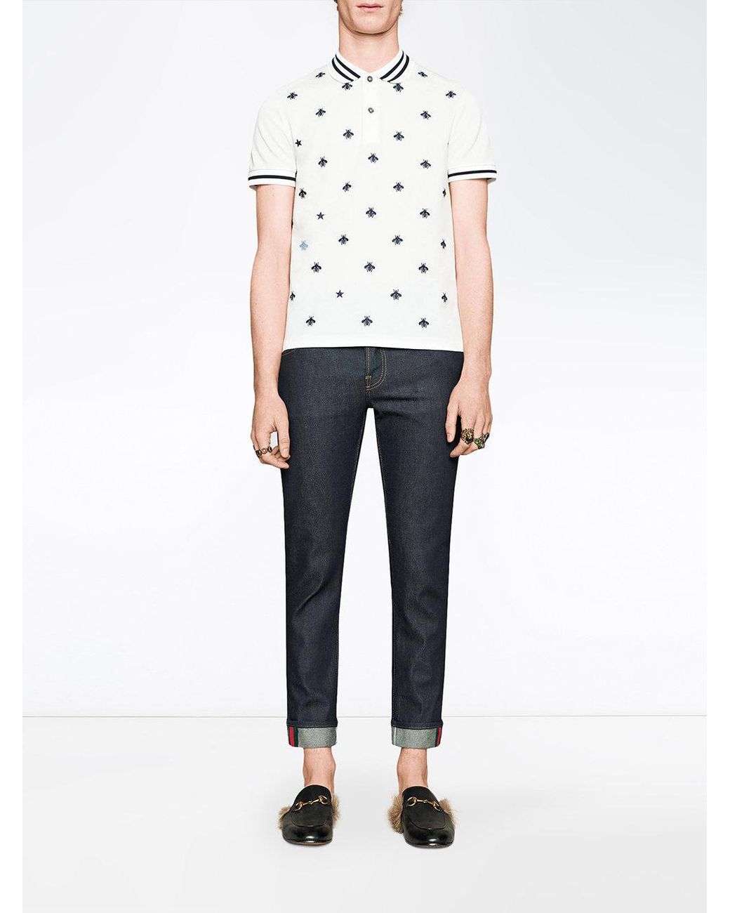 Polo gucci abeja sale