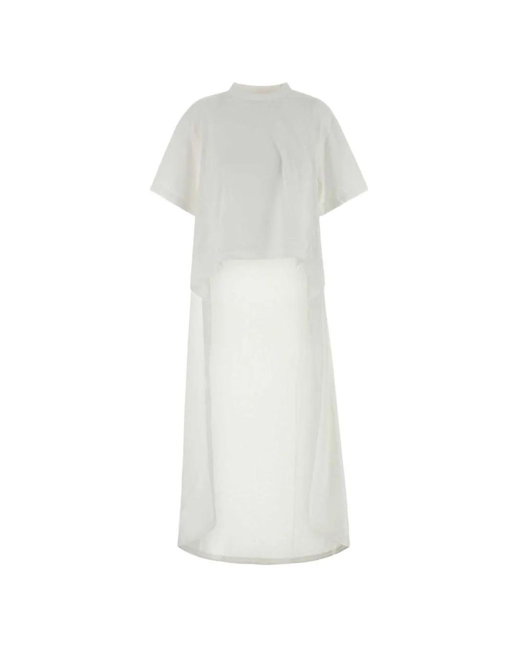 Balenciaga White Train T-Shirt
