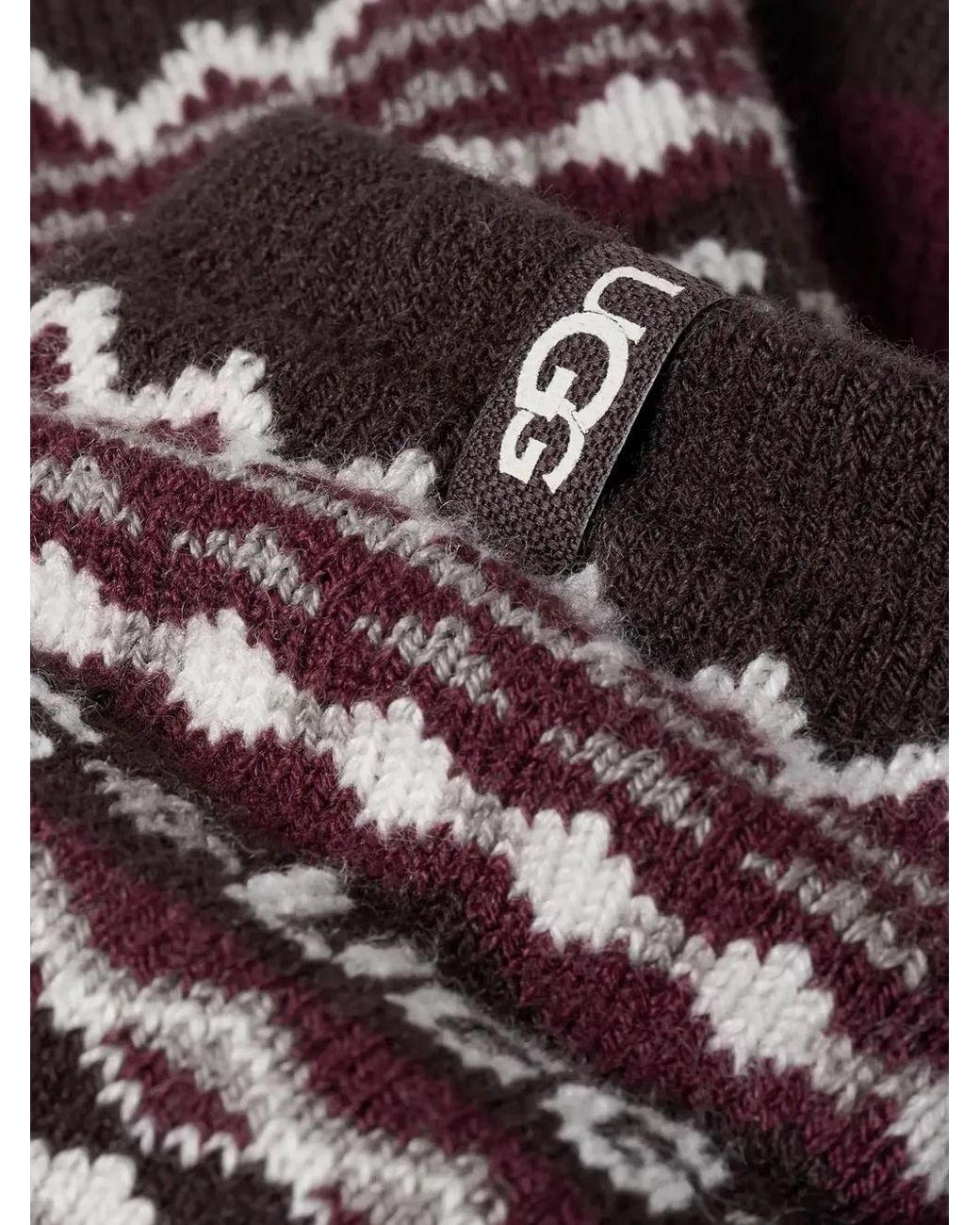 Ugg Purple Keavy Cozy Crew Socks for men