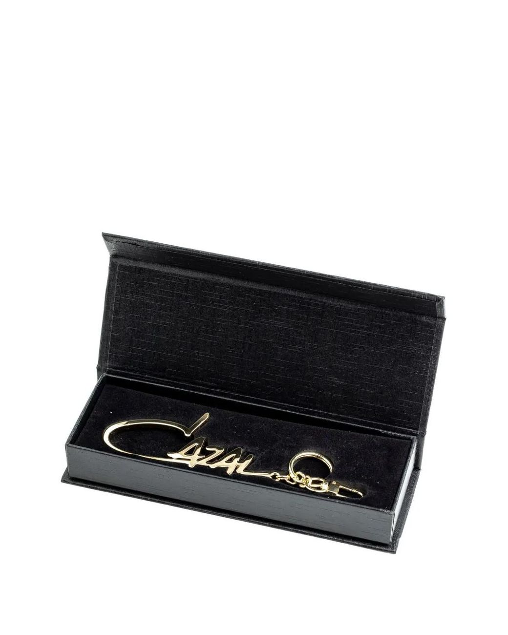Cazal Natural Logo-Plaque Keyring