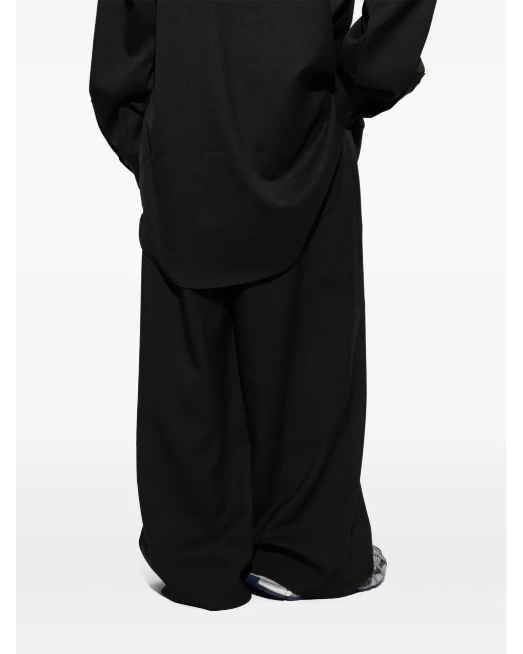 Entire studios Black Cinch Drawstring Trousers