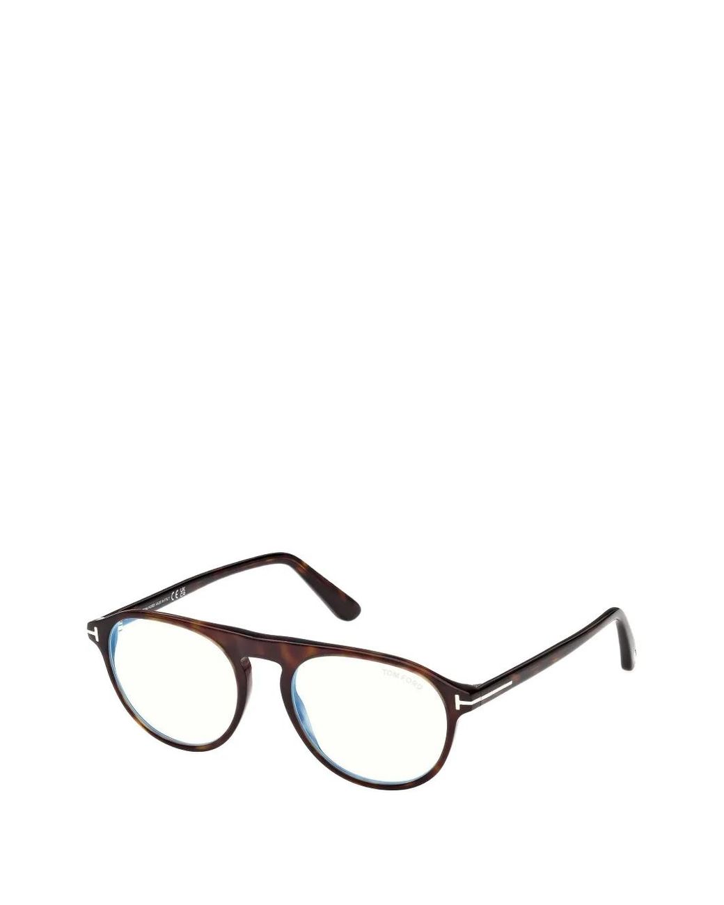 Tom Ford Black Browline Glasses