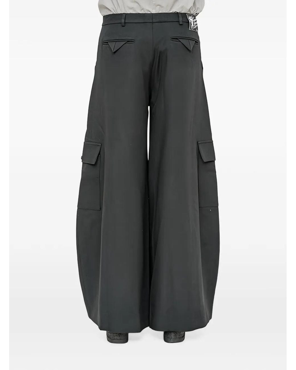 Egonlab Gray Duffle Cargo Pants for men
