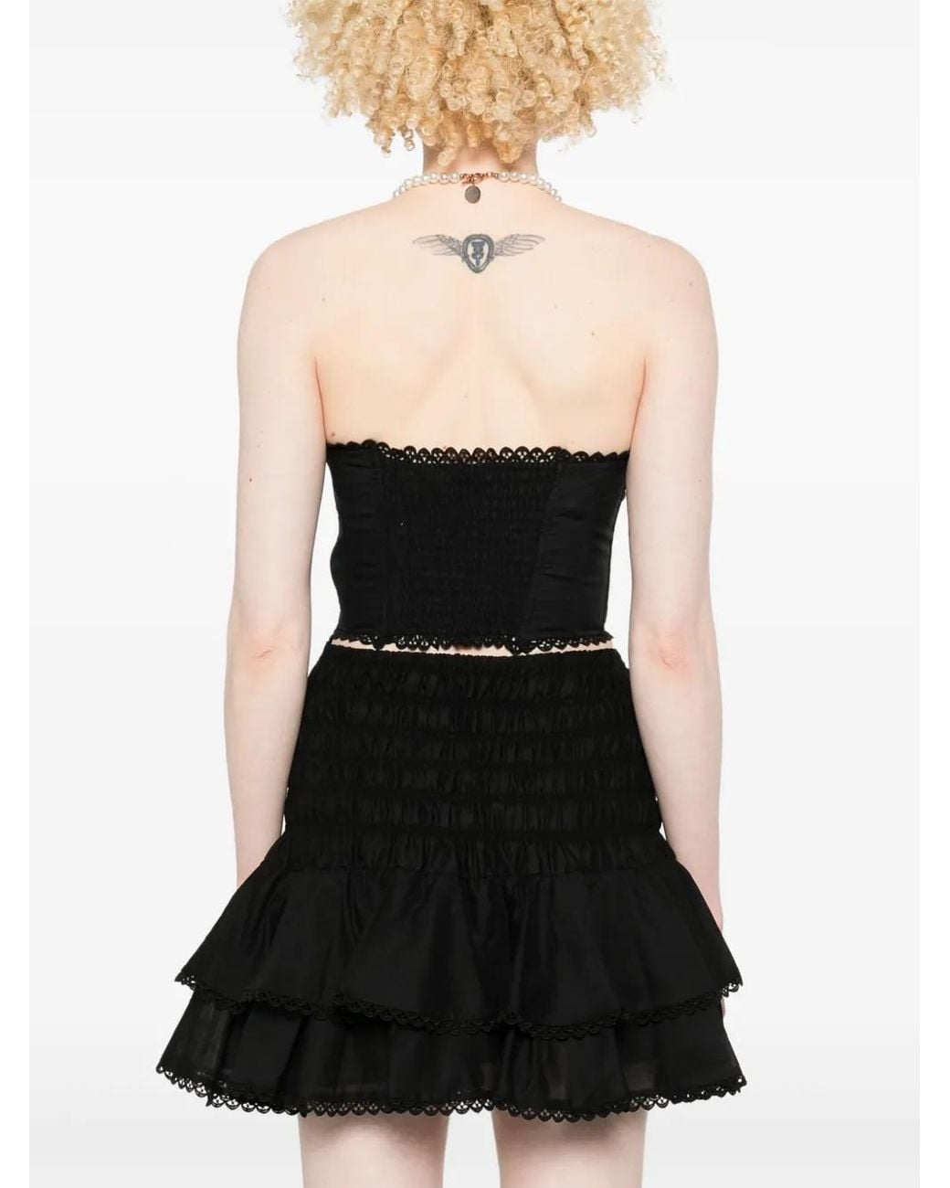 Charo Ruiz Black Matis Top