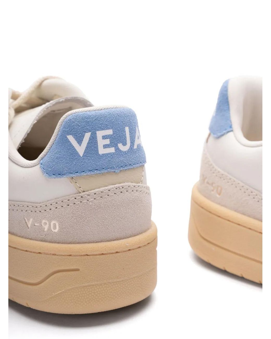 Veja White Leather Sneakers