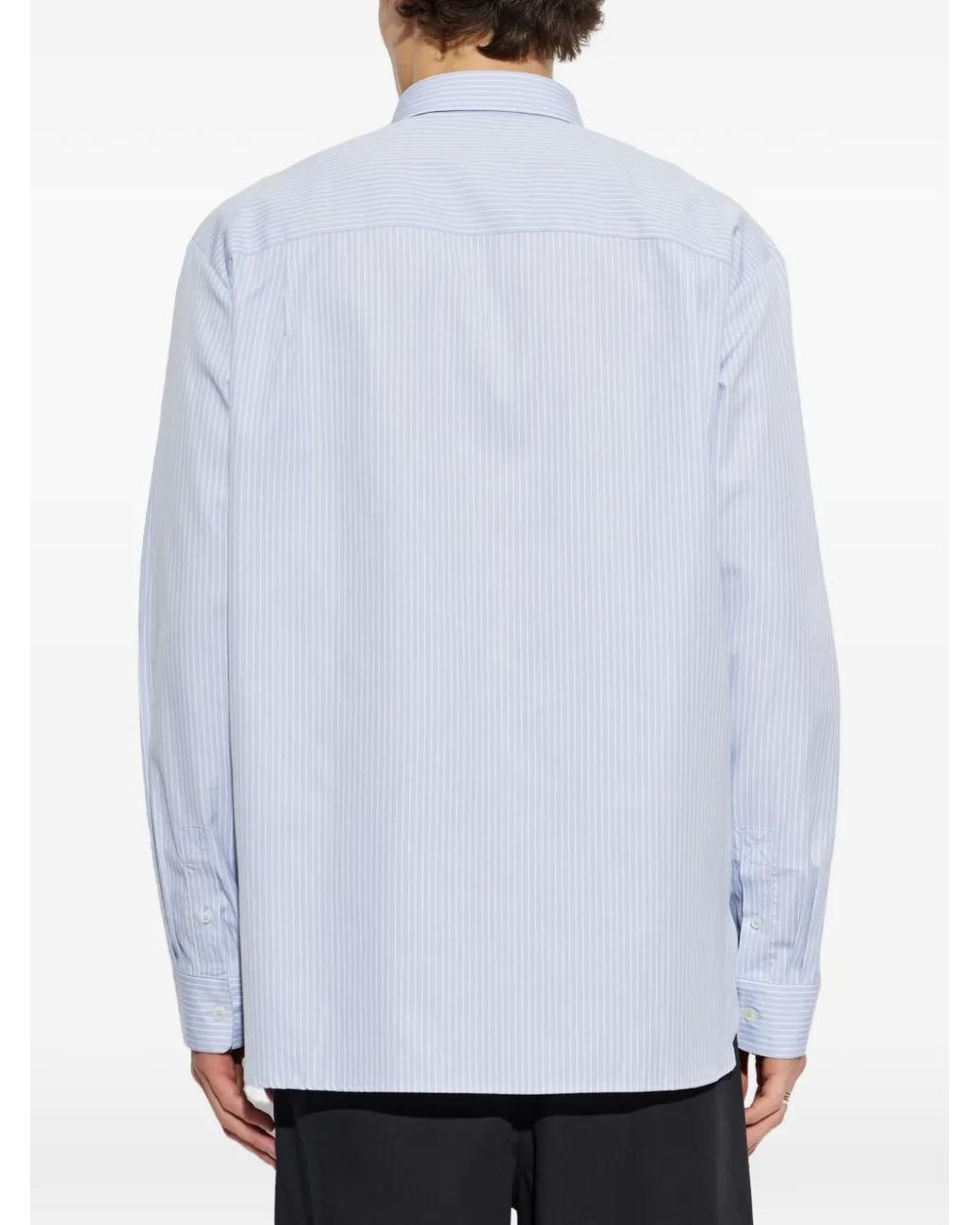 Camisa A Rayas A.P.C. de hombre de color Blue