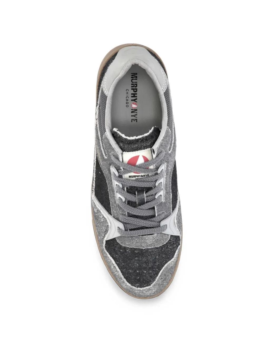 Murphy & Nye White Challenger Shadow Sneakers