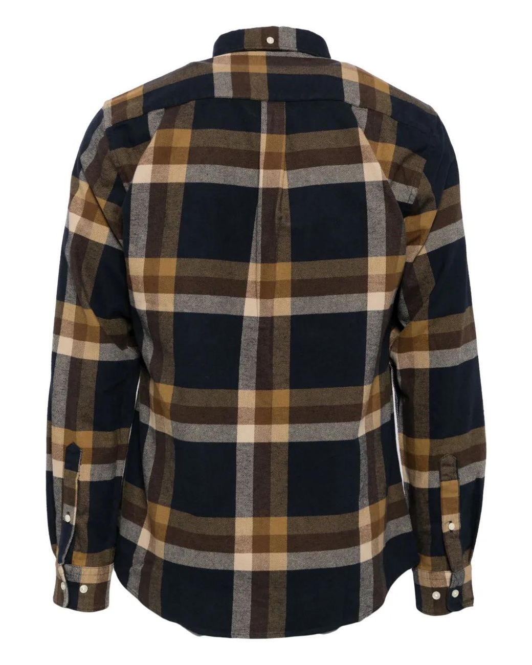 Barbour Black Check Pattern Shirt for men