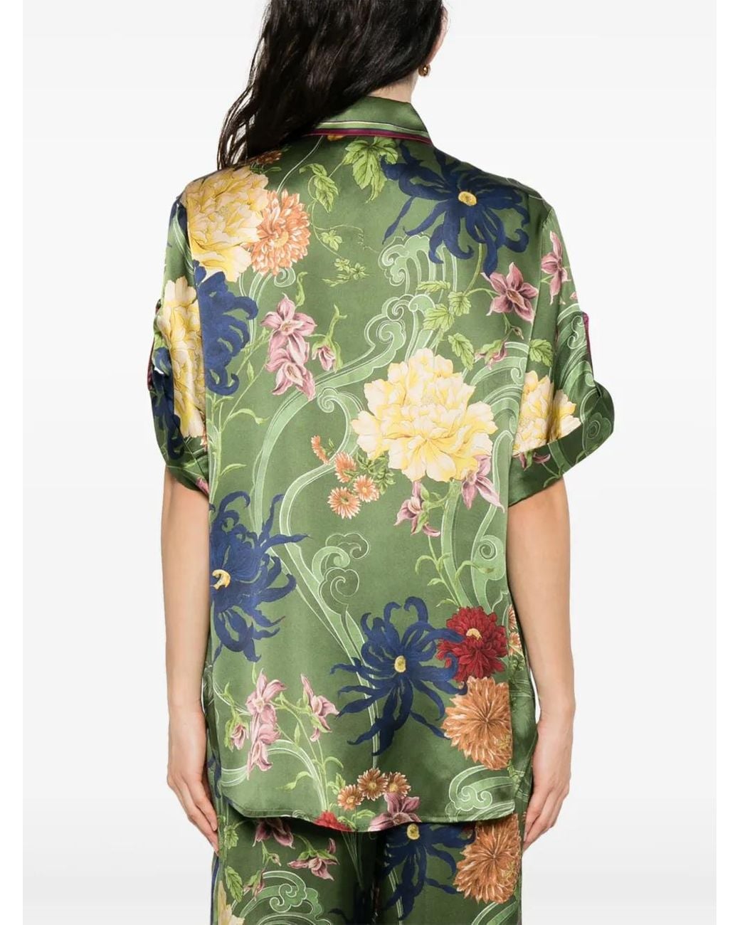 ALÉMAIS Green Avery Shirt