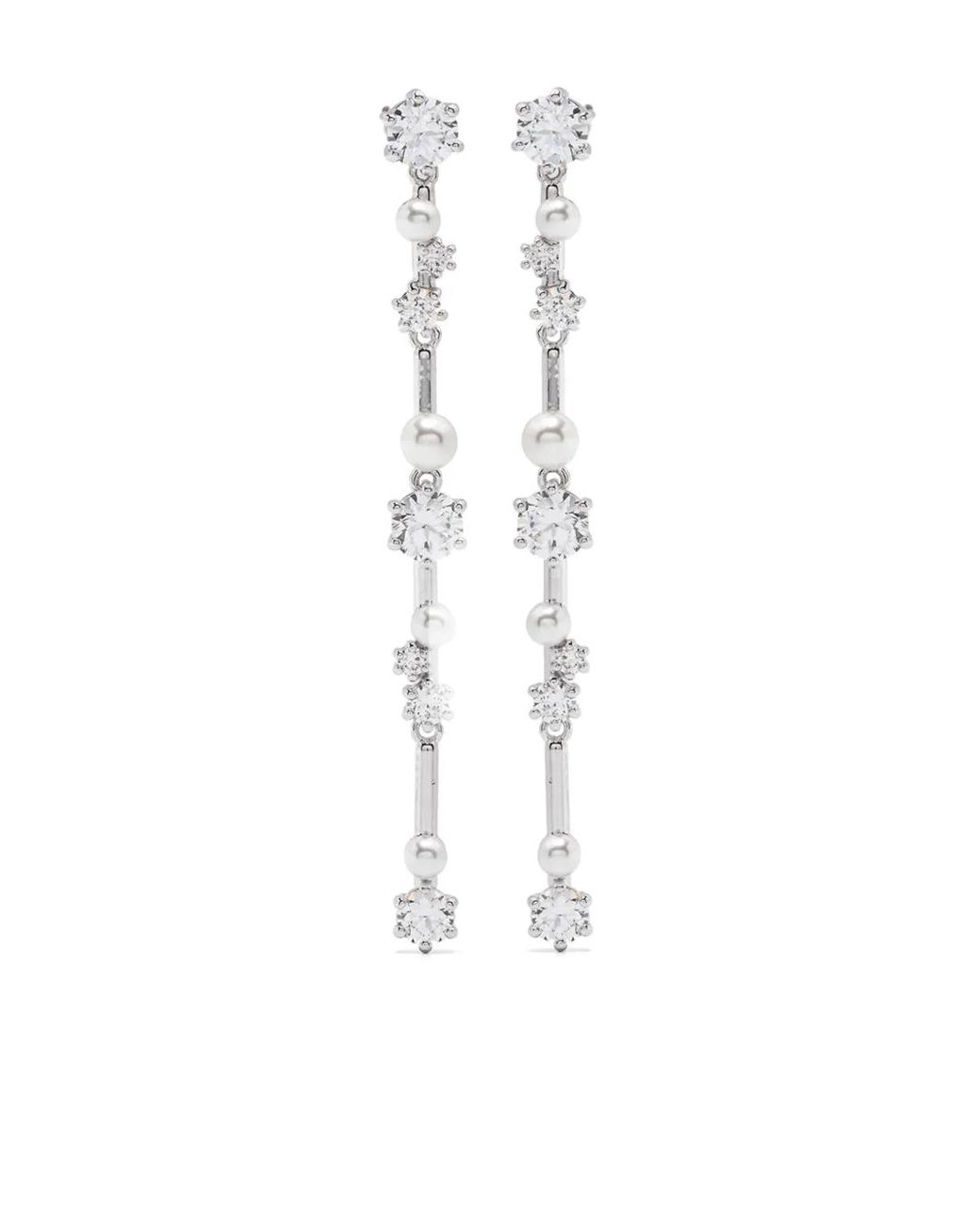 Swarovski White Constella Drop Earrings