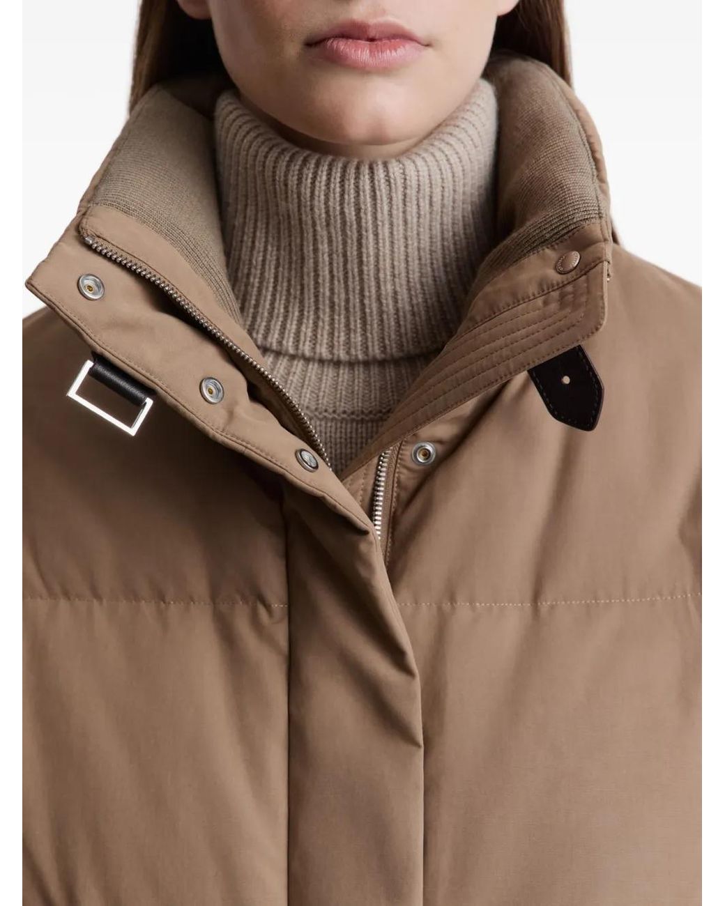 12 STOREEZ Brown Baltic Sands Buckle Jacket