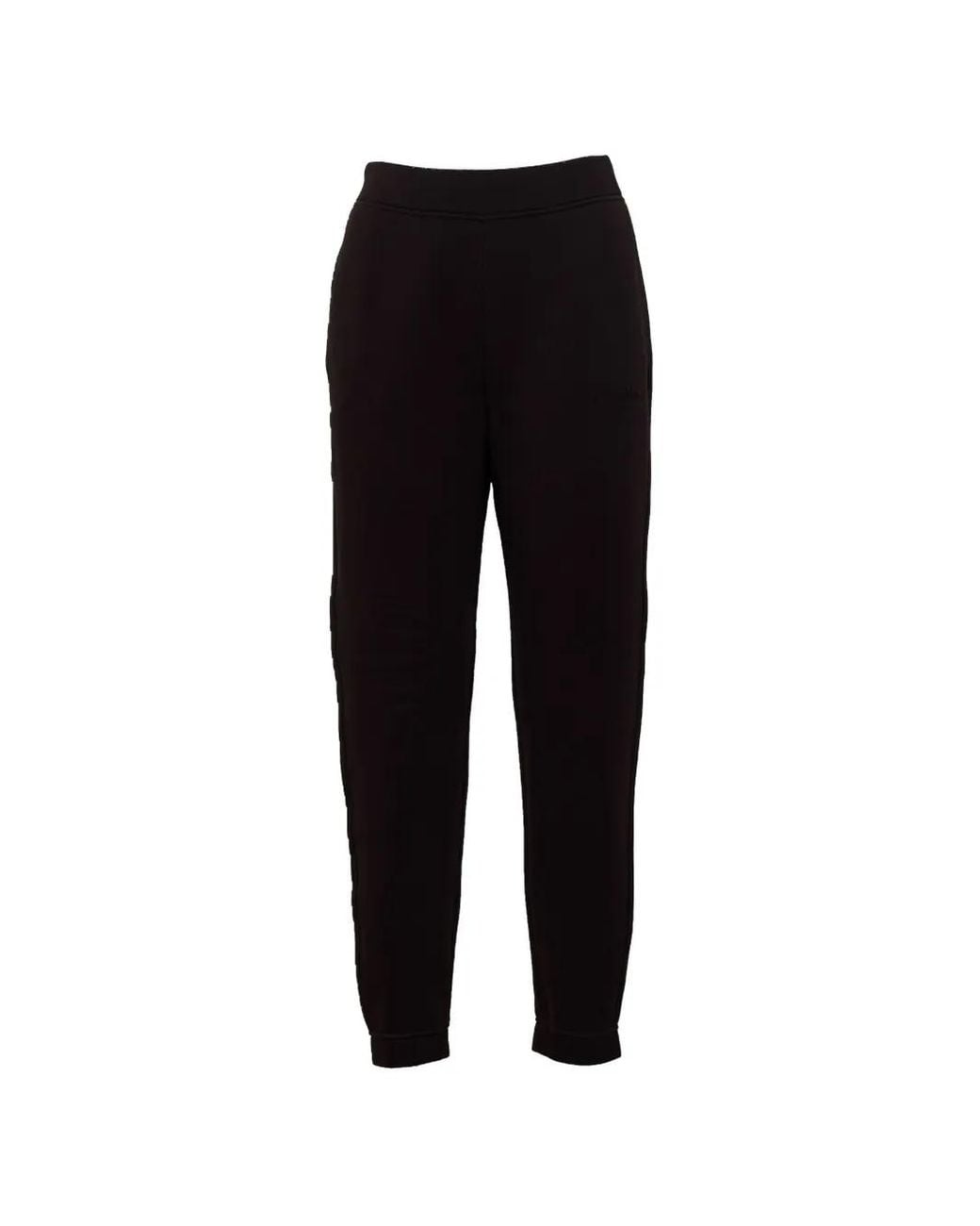 Max Mara Black Elasticated-Waistband Track Pants
